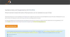 Desktop Screenshot of laxmiprecision.com