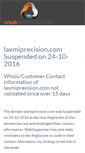 Mobile Screenshot of laxmiprecision.com